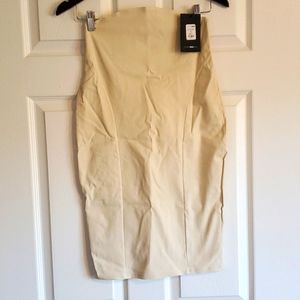 Cream Color Pencil skirt